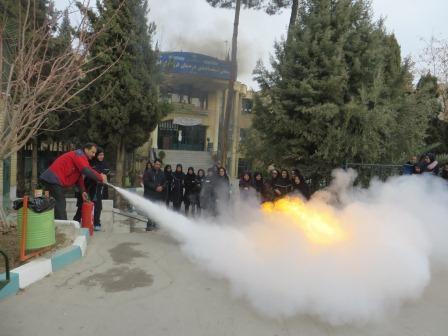 آموزش کنترل حریق